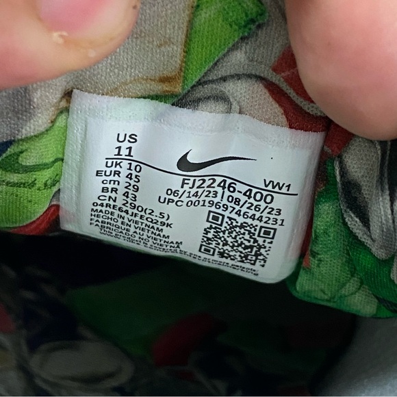 Nike Air Pegasus '89 G Golf NRG Phoenix Open Racer Blue Men's Size 11 - Picture 8 of 8